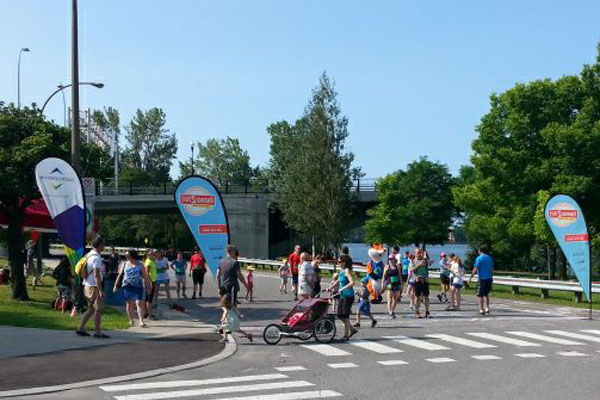 Course au Parcours Gouin